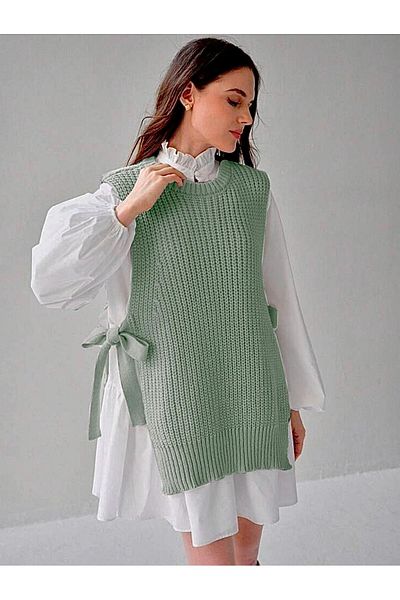 moda mh Women's Thessaloniki Side Tie Sweater