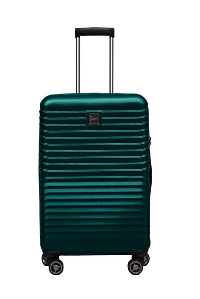 louisiana polo Orta Boy %100 Polikarbon Valiz Petrol 1811