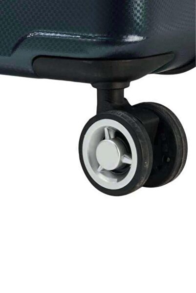 louisiana polo Orta Boy %100 Polikarbon Valiz Petrol 1808