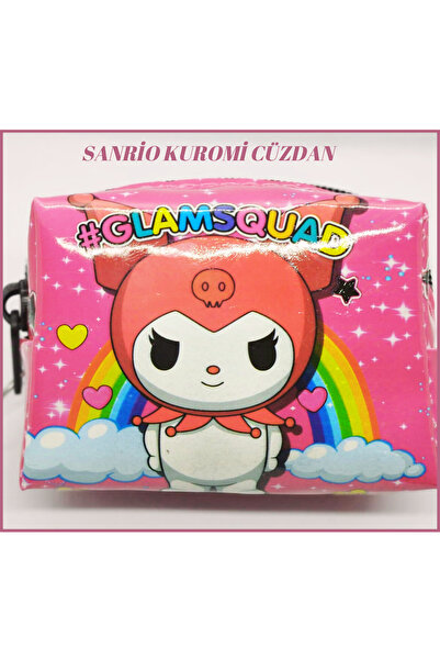 shop Çizgi Film Sanrio Kuromi Pembe Bozuk Para Cüzdan&çanta Aksesuar,arkadaş&...
