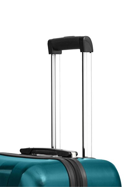 louisiana polo Orta Boy %100 Polikarbon Valiz Petrol 1808