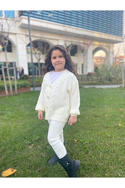 Eybabykids Σετ πλεκτά πλεκτά με ζακέτα και κολάν