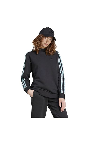 adidas W Anml 3s Swt Damen Schwarz Sweatshirt Iy1661