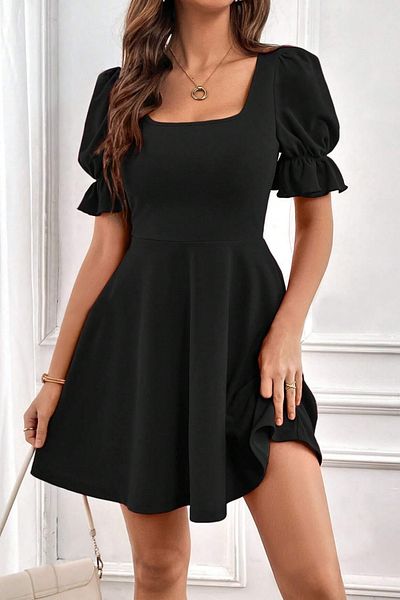LİVE SPORT Γυναικείο φόρεμα με μανίκι Mini Crepe