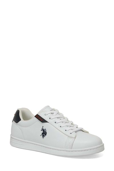 U.S. Polo Assn. COSTA 4PR - Bílé pánské tenisky
