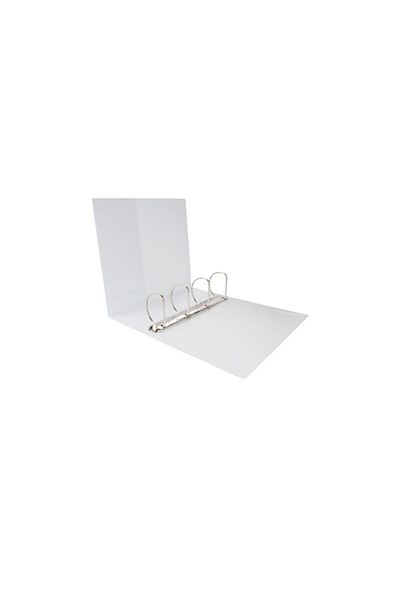 2K 9 Cm 4-Ringed Company Presentation and Document Folder with Inner and Outer Transparent Pockets (650 Sheets)