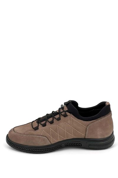 Voyager 5480 Ανδρικό δερμάτινο Nubuck Casual Toupe