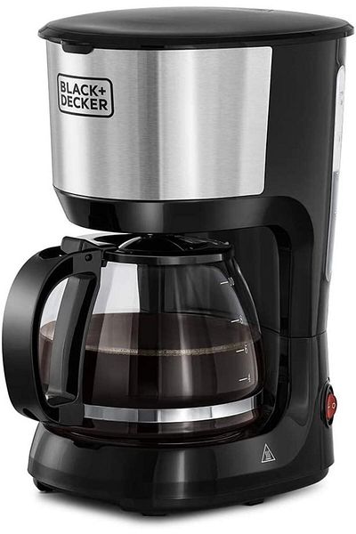 Black&Decker BLACK+DECKER 750W 1.25L Coffee Maker/Coffee Machine 10 Cup Glass Carafe