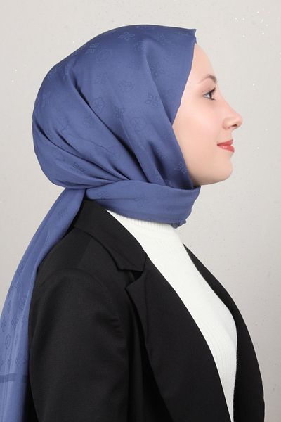 Pierre Cardin Βαμβακερό σάλι Indigo - 1030600-922