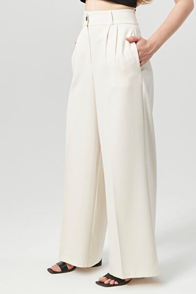 Bolivente Stripe Detailed Women's Palazzo Trousers