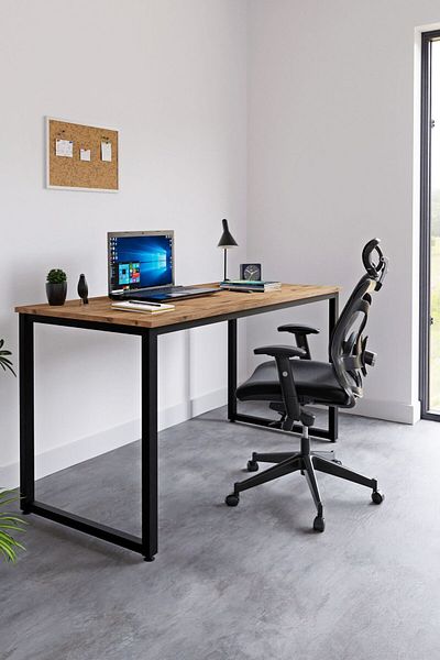 Ceramical Ms1 Computer Desk , Study Writing Table , Simple Style Desk For Home Office - 60x140 Cm - Pine