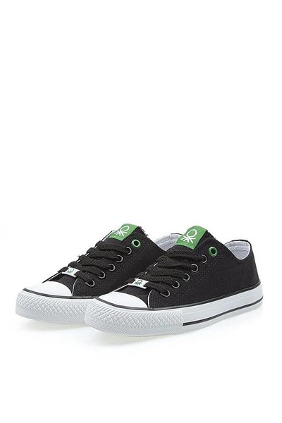 Benetton Men's Black Sneakers