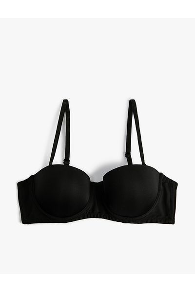 Koton Push Up Strapless σουτιέν Underwire Padded Basic