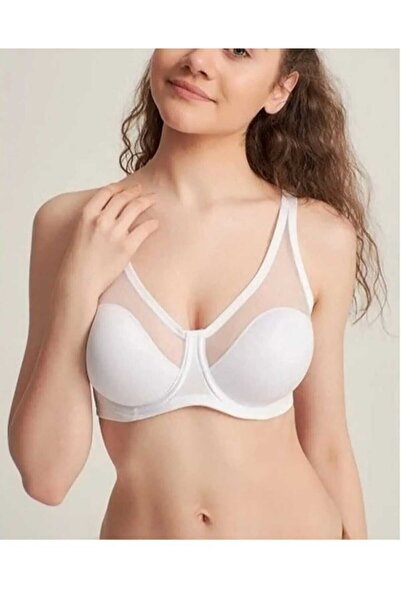 Le Jardin 9200 Lingerie Toparlayıcı Ultra Soft Bra-White