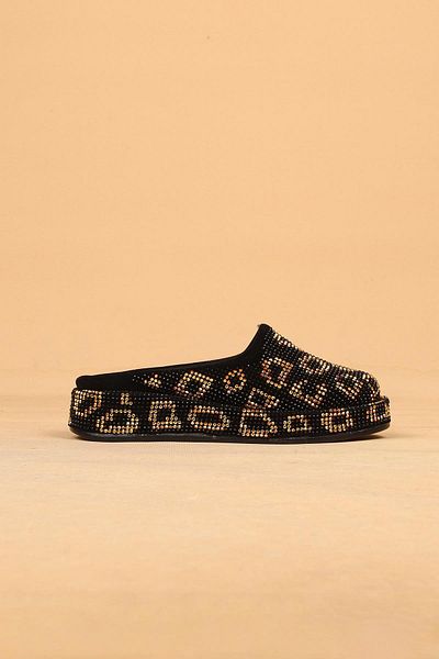 layki Revan Patterned Stone Orthopedic Women's Slippers