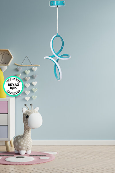 Harnelli Beyaz Işık Hol Antre Oturma Odası Modern Ledli Avize