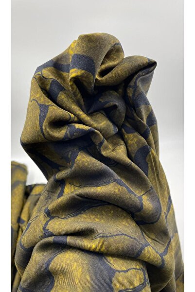 ünsal tekstil Kışlık Belmando Batik Desen Viskon Kumaş