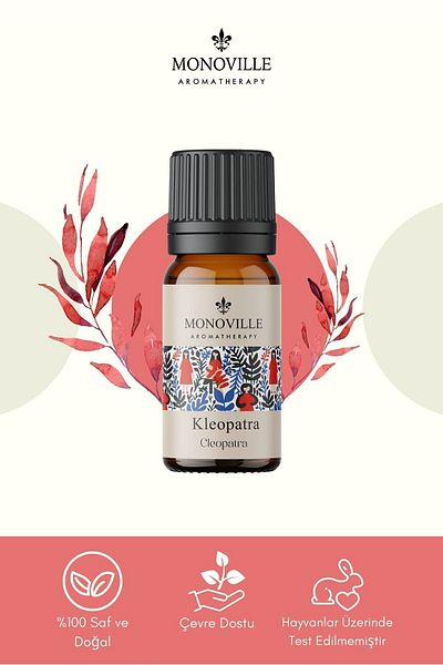 Monoville Cleopatra 10 ml 100% Natural Essential Oil Mix - Essential Oil Blend