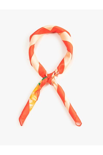 Koton Schal Satin Mehrfarbig