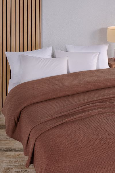 Evim Cotton Maya Tile Multi-Purpose Bedspread Double - 200X230 cm