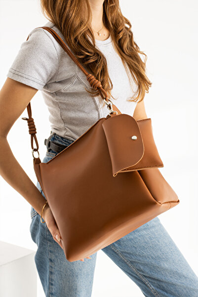 Kaya Bag Ženska torba za rame i preko ramena, boja bež, dimenzija 27x35