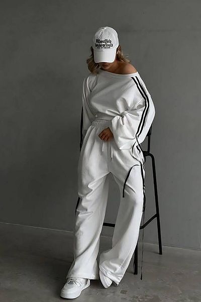 Fashiontayt 3 Thread Lower Top Accessory Detailed Suit