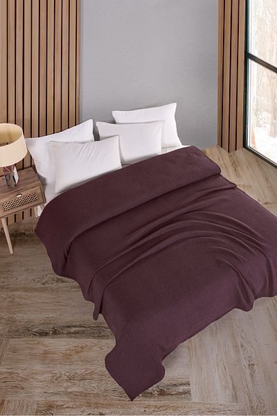 Evim Cotton Maya Dark Multi-Use Bedspread Double 200X230 cm