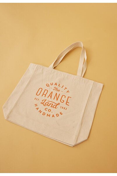 TUBİA Канава з принтом Orange Сумка з принтом