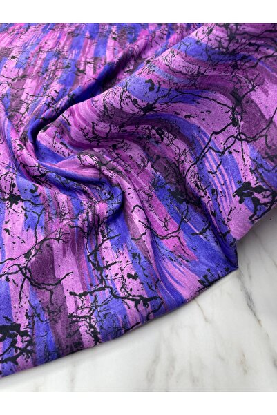 ipekkumaş Purple Kilim Pattern Dressing Linen Fabric Our Product Is Sold in P...