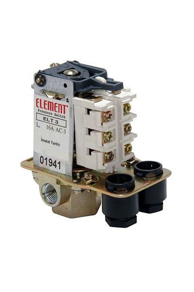 Element مفتاح ضغط معزز 3-11 بار بدون تصريف ثلاثي الطور 1/2 وصلة