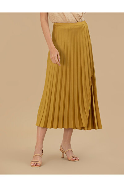 Pierre Cardin Yeşil Dokuma Etek 50268502-VR235