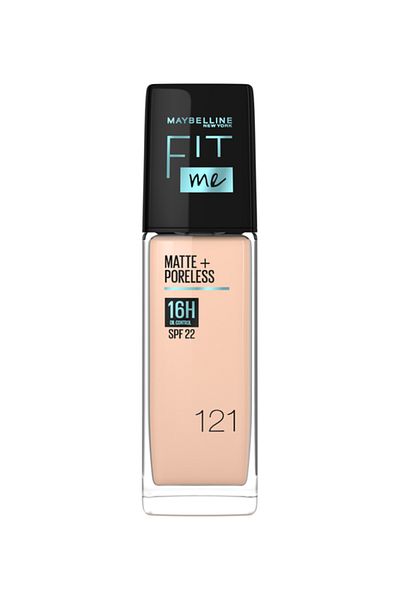 Maybelline New York Fit Me Matte & Poreless Foundation 16H Oil Control with SPF 22 - 121