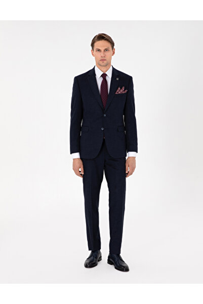 Pierre Cardin Lacivert Slim Fit Takım Elbise 50292940-VR033