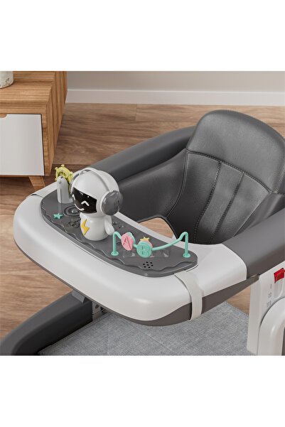 Fab N Funky Classic and Stylish 2 in 1 Baby Activity Walker - Grey