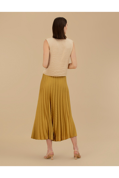 Pierre Cardin Yeşil Dokuma Etek 50268502-VR235