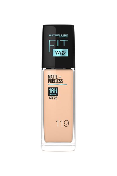 Maybelline New York Fit Me Matte & Poreless Foundation 16H Oil Control with SPF 22 - 119