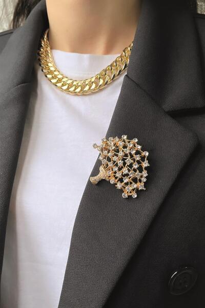 Modex Hayatağacı Iğneli Broş