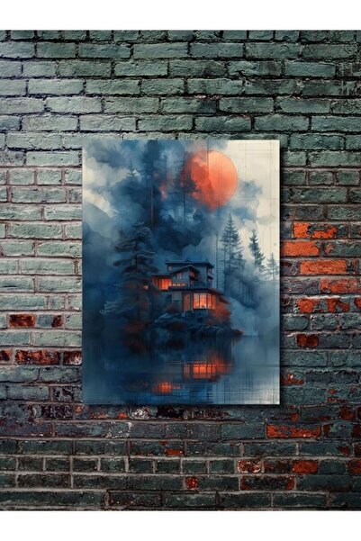 ZNC Τοπίο, Αφίσα με θέμα τη φύση, Αφίσα από χαρτί προσαρμοσμένης σχεδίασης, Τ...