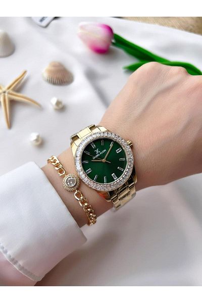 Daniel Klein Steel Band 30 Mt Water Resistant Women's Wrist Watch+Bracelet Bfg.13484.X7
