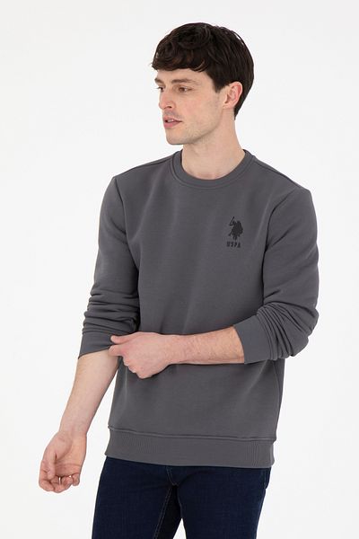 U.S. Polo Assn. Men's Anthracite Sweatshirt 50292596 -Vr006