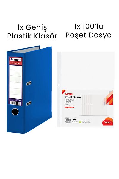 Tigra 1 buc Tigra Folder lat 1 bucată Noki 100 Plicuri Set Office File