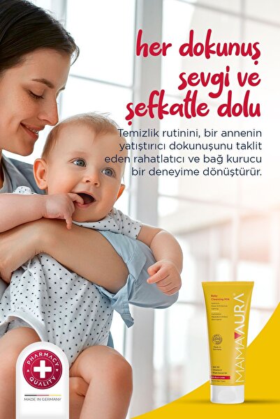 MAMAAURA Temizleme Sütü - Baby Cleansing Milk 200 ml