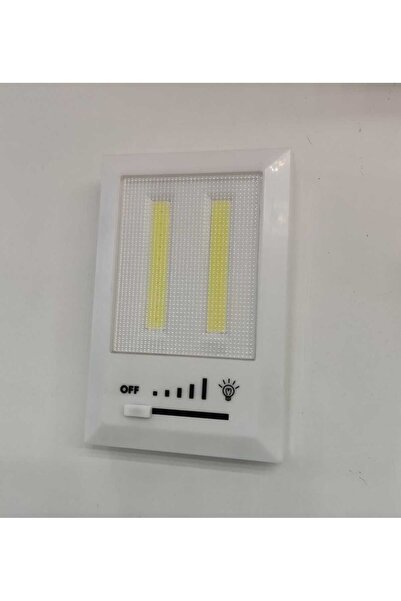 Etraders Mıknatıslı Yapışkanlı Pilli Led Lamba Dolap İçi Gece Lambası