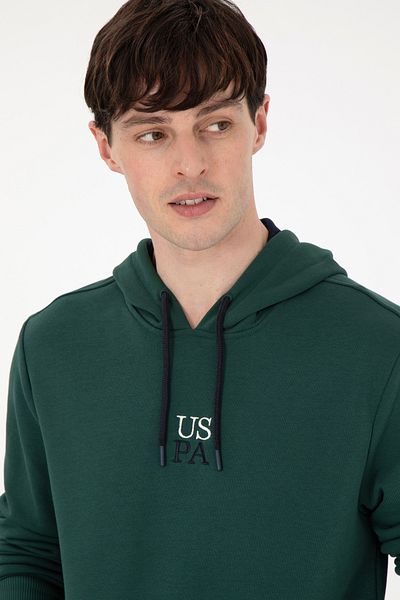 U.S. Polo Assn. Men's Dark Green Sweatshirt 50290064 -Vr079
