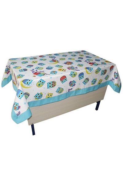 Kostüm Sarayı Cotton and Taped Owl Patterned Teacher Table