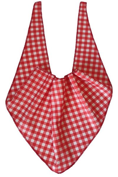 Kostüm Sarayı Scarf| Cowboy Scarf| Red Scarf with Pitikar