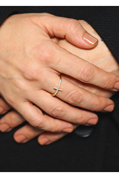 Own Jewelry Minimalist Haç Yüzük