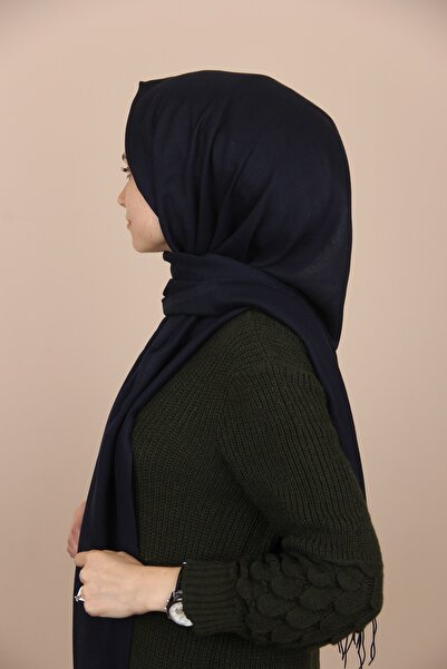 Sima Şal Pashmina ALBASTRU ÎNCHIS