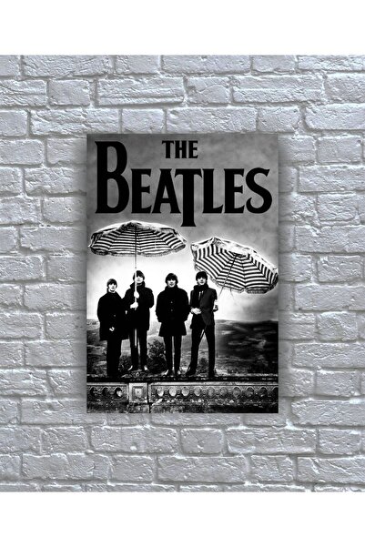 icase The Beatles Music Group Poster Copertă album Tablou pe lemn