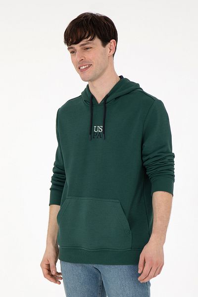 U.S. Polo Assn. Men's Dark Green Sweatshirt 50290064 -Vr079